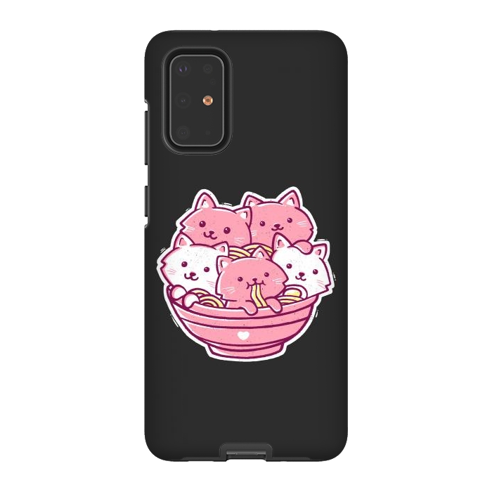 Galaxy S20 Plus StrongFit Cat Ramen by eduely