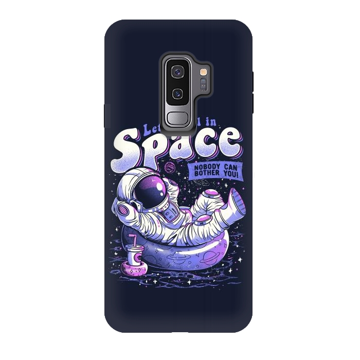 Galaxy S9 plus StrongFit Chilling in Space by eduely