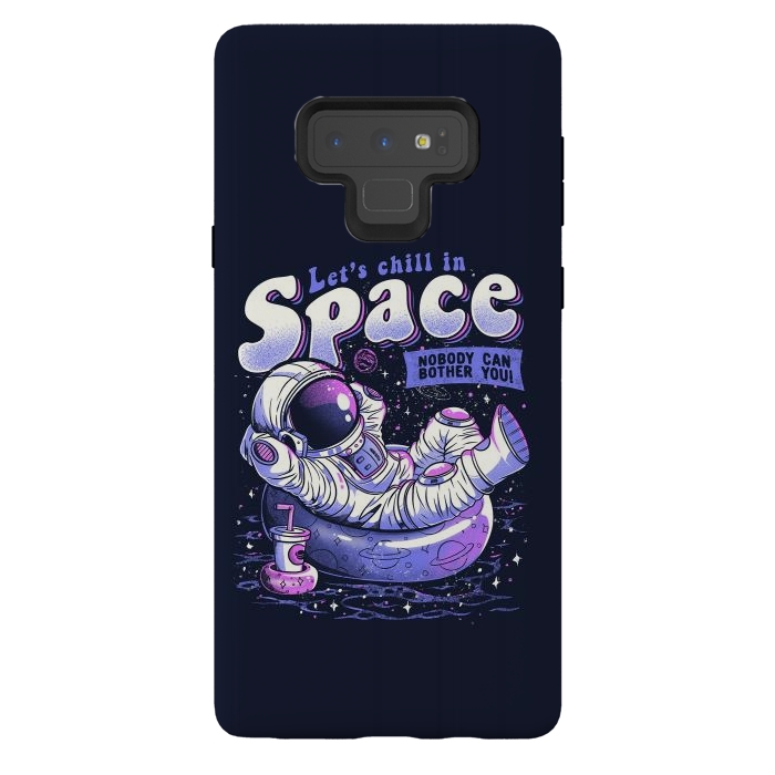 Galaxy Note 9 StrongFit Chilling in Space by eduely