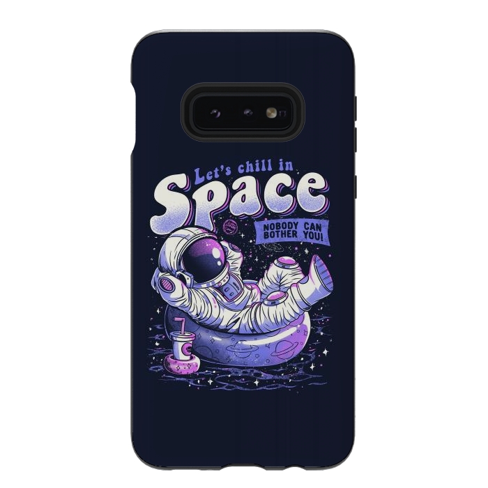 Galaxy S10e StrongFit Chilling in Space by eduely