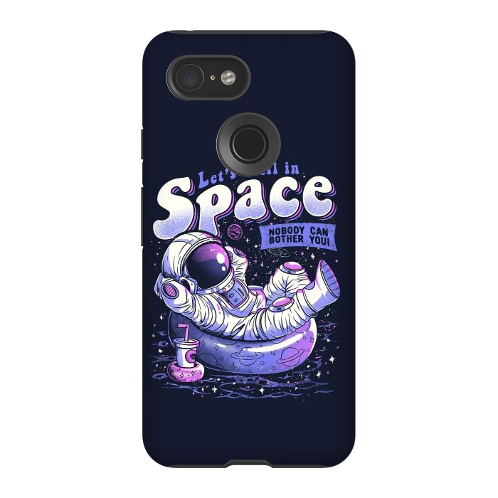 Pixel 3 StrongFit Chilling in Space by eduely