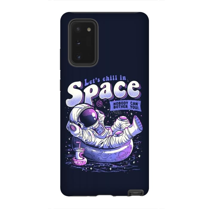 Galaxy Note 20 StrongFit Chilling in Space by eduely