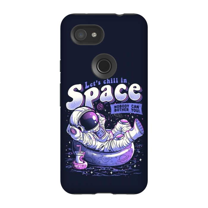 Pixel 3A StrongFit Chilling in Space by eduely