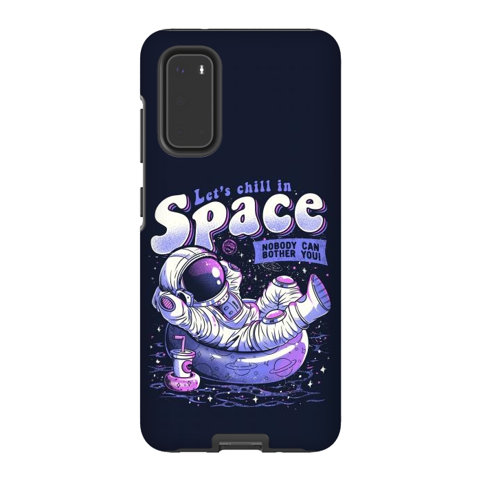 Galaxy S20 StrongFit Chilling in Space by eduely