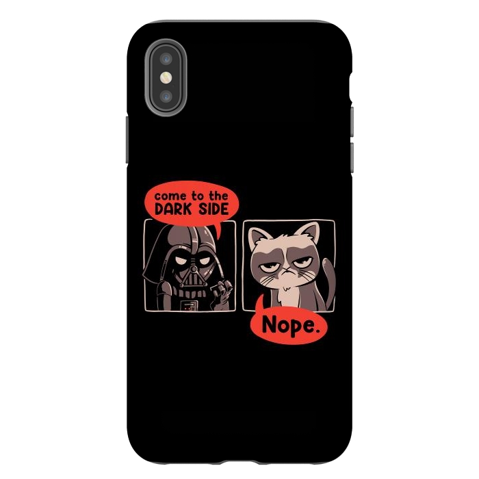 iPhone Xs Max StrongFit Come to the Dark Side - NOPE by eduely