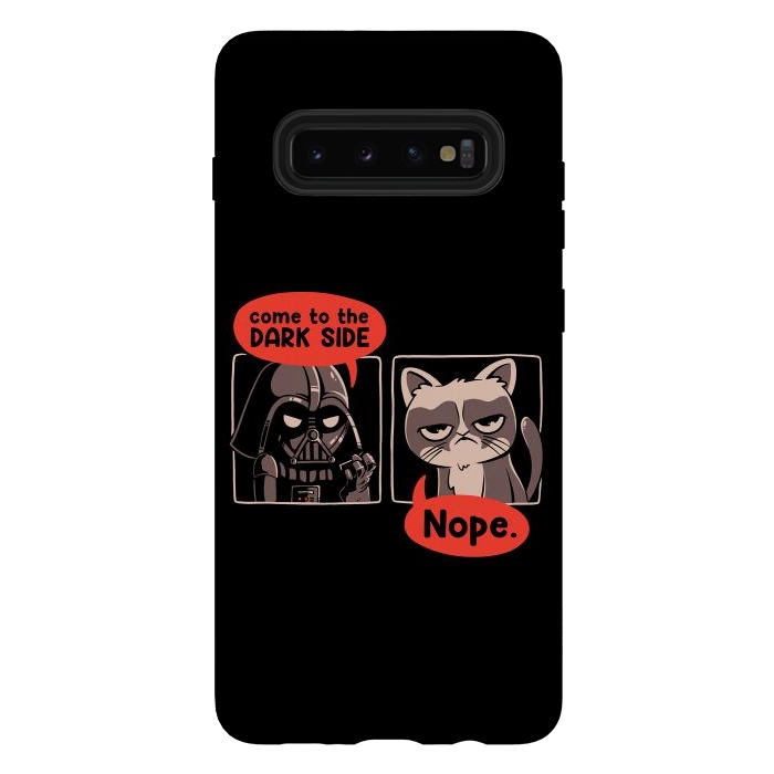 Galaxy S10 plus StrongFit Come to the Dark Side - NOPE by eduely
