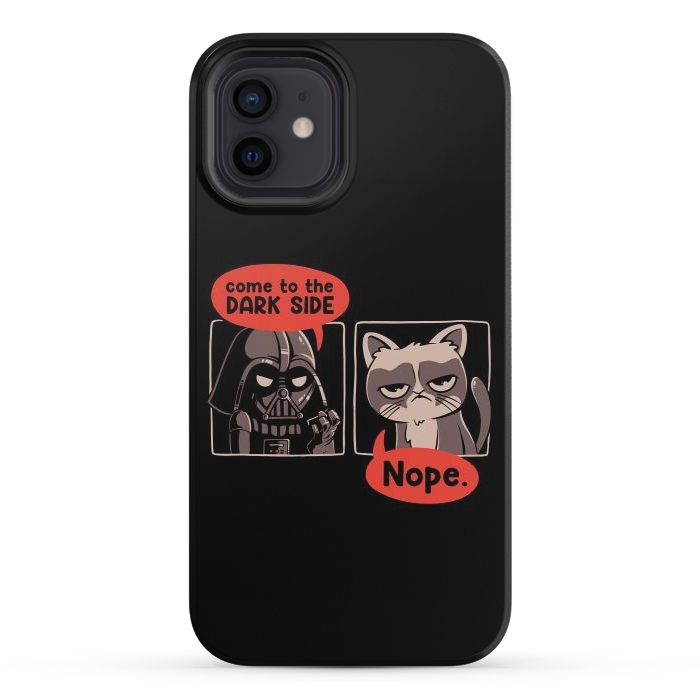 iPhone 12 mini StrongFit Come to the Dark Side - NOPE by eduely