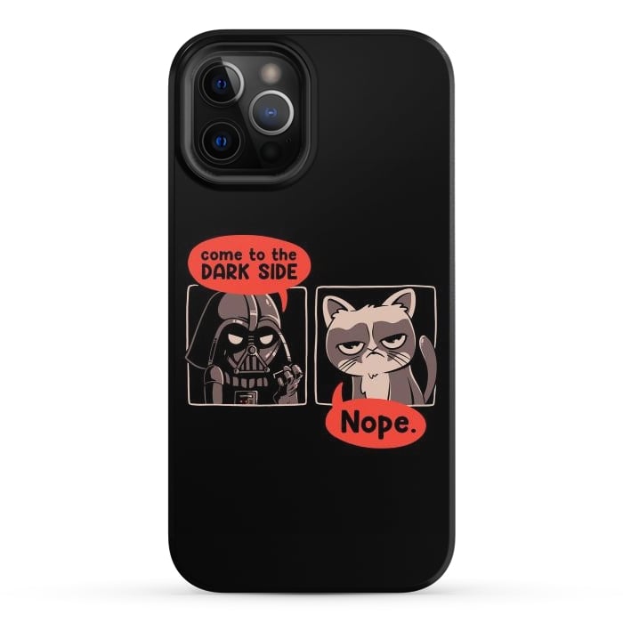 iPhone 12 Pro StrongFit Come to the Dark Side - NOPE by eduely