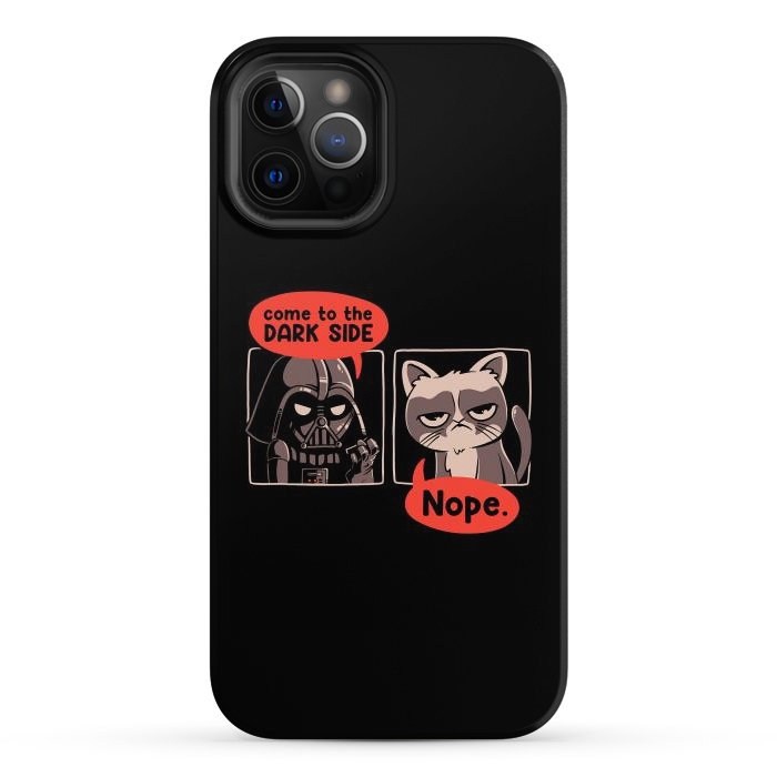 iPhone 12 Pro Max StrongFit Come to the Dark Side - NOPE by eduely