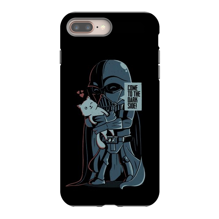 iPhone 7 plus StrongFit Come to the Dark Side - Cute Cat by eduely