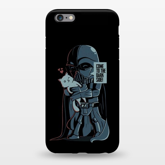 iPhone 6/6s plus StrongFit Come to the Dark Side - Cute Cat by eduely