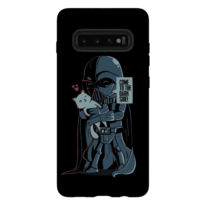 Galaxy S10 plus StrongFit Come to the Dark Side - Cute Cat by eduely