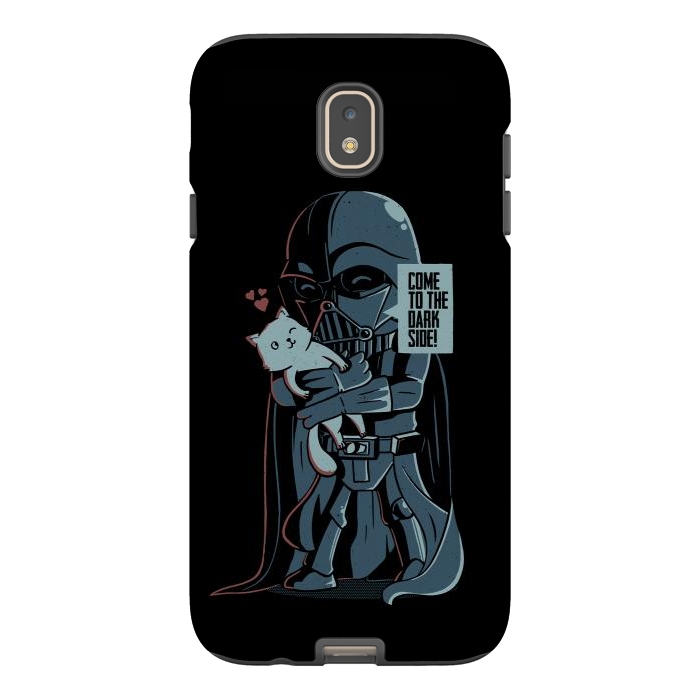 Galaxy J7 StrongFit Come to the Dark Side - Cute Cat by eduely