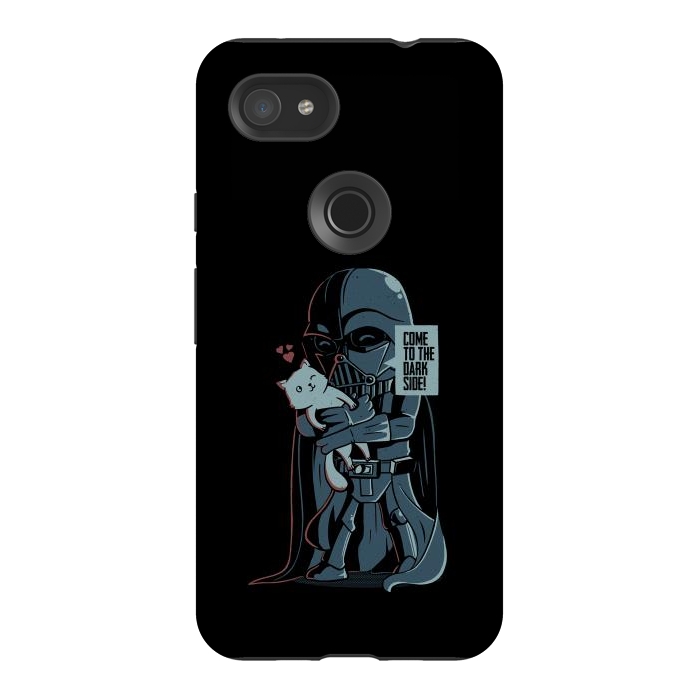 Pixel 3AXL StrongFit Come to the Dark Side - Cute Cat by eduely