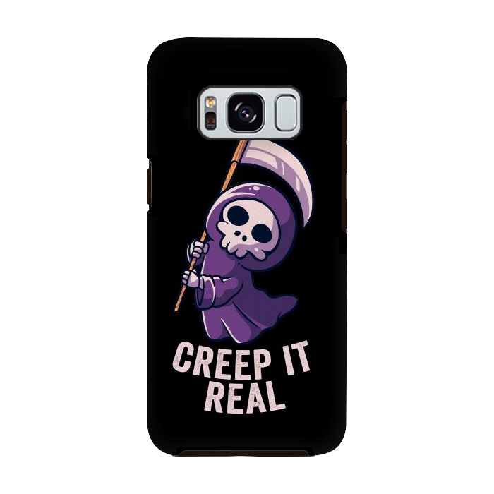 Galaxy S8 StrongFit Creep It Real - Skull by eduely