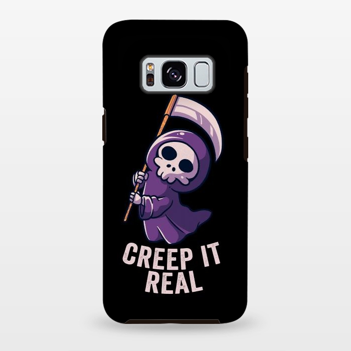 Galaxy S8 plus StrongFit Creep It Real - Skull by eduely