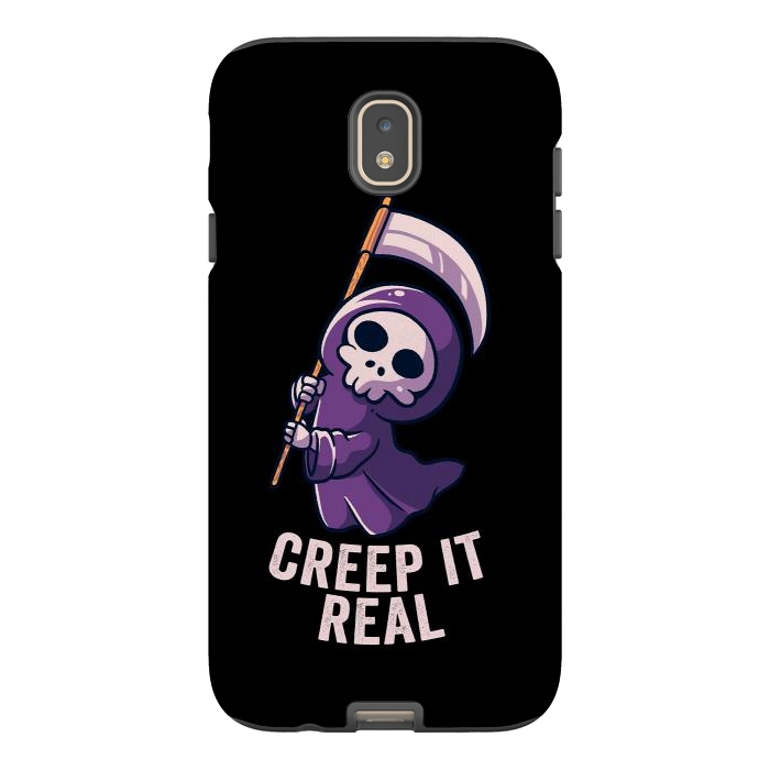 Galaxy J7 StrongFit Creep It Real - Skull by eduely