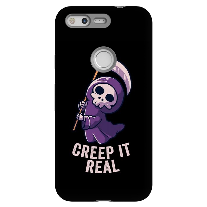 Pixel StrongFit Creep It Real - Skull by eduely