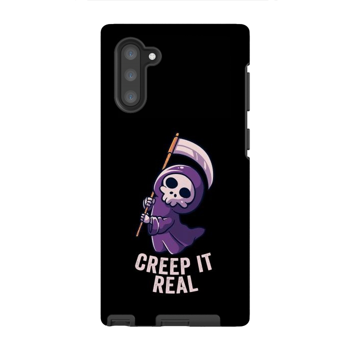 Galaxy Note 10 StrongFit Creep It Real - Skull by eduely