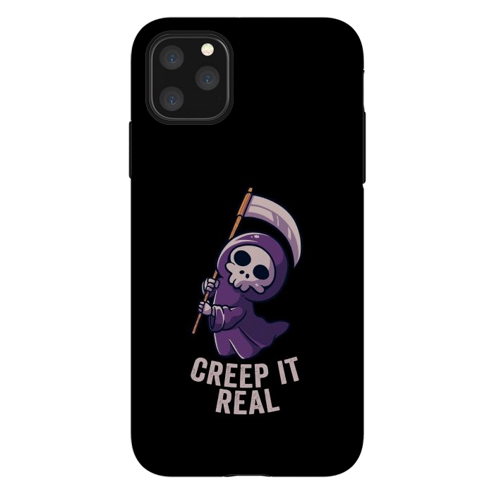 iPhone 11 Pro Max StrongFit Creep It Real - Skull by eduely
