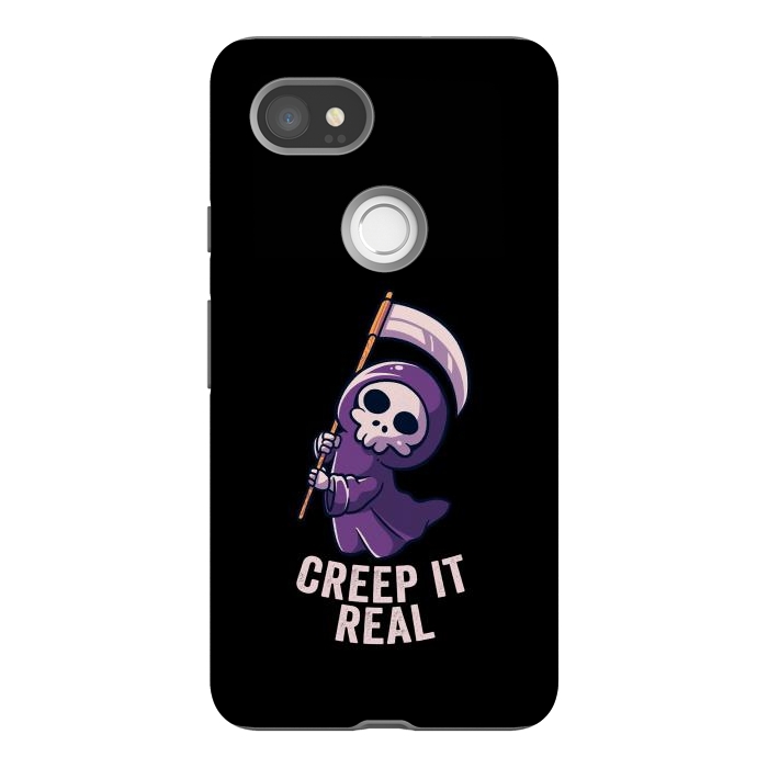 Pixel 2XL StrongFit Creep It Real - Skull by eduely