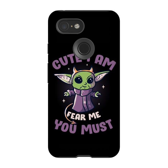 Pixel 3 StrongFit Cute I Am Fear Me You Must  by eduely
