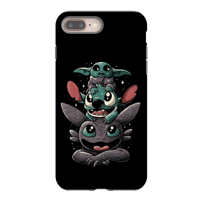 iPhone 7 plus StrongFit Cuteness Tower by eduely