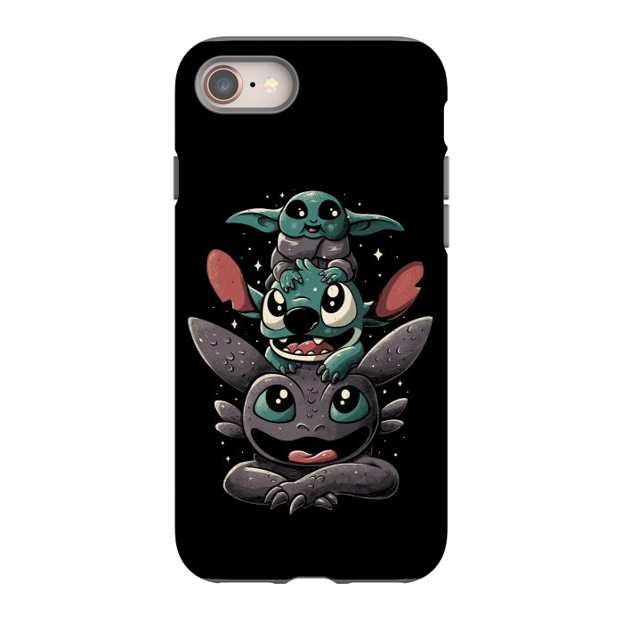 iPhone 8 StrongFit Cuteness Tower by eduely
