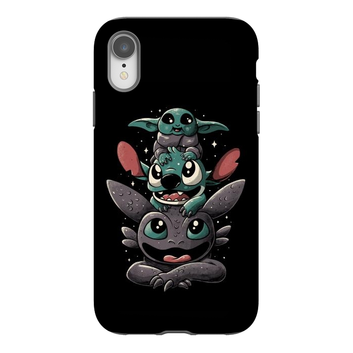 iPhone Xr StrongFit Cuteness Tower by eduely
