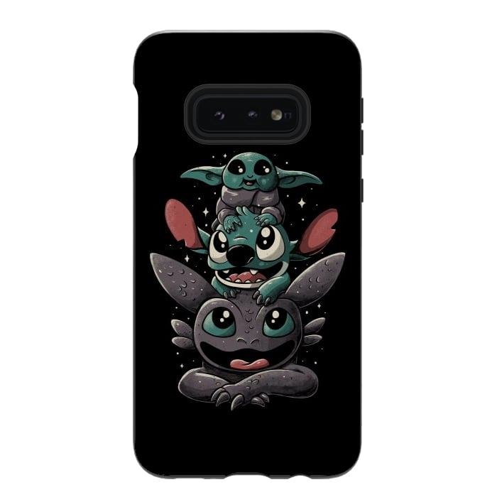 Galaxy S10e StrongFit Cuteness Tower by eduely
