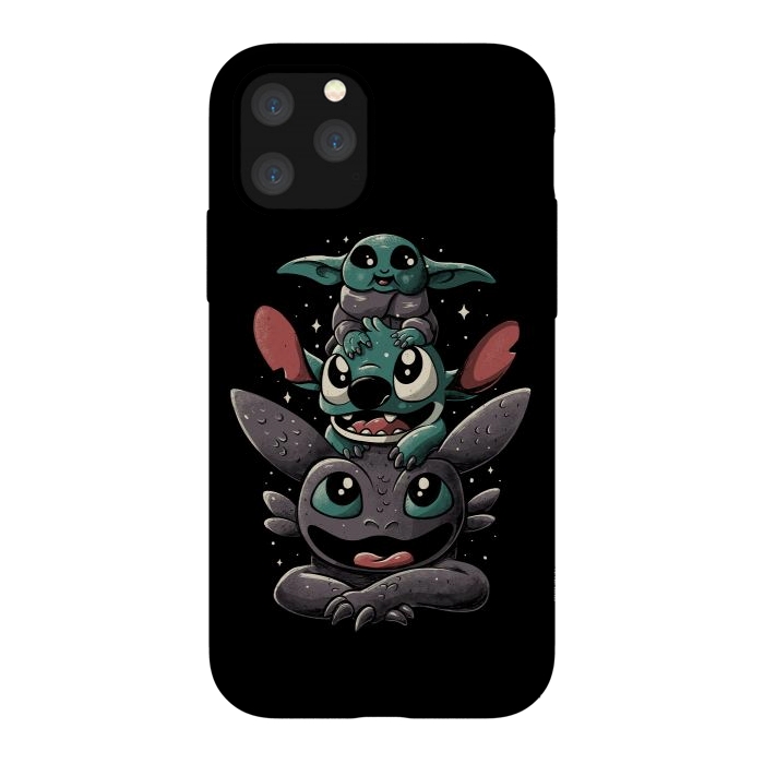 iPhone 11 Pro StrongFit Cuteness Tower by eduely