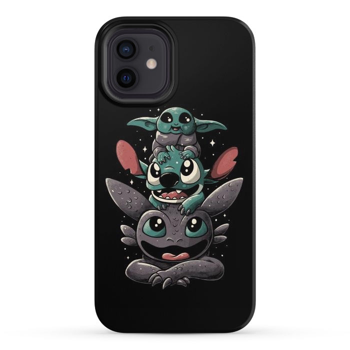 iPhone 12 StrongFit Cuteness Tower by eduely
