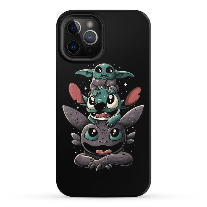 iPhone 12 Pro StrongFit Cuteness Tower by eduely