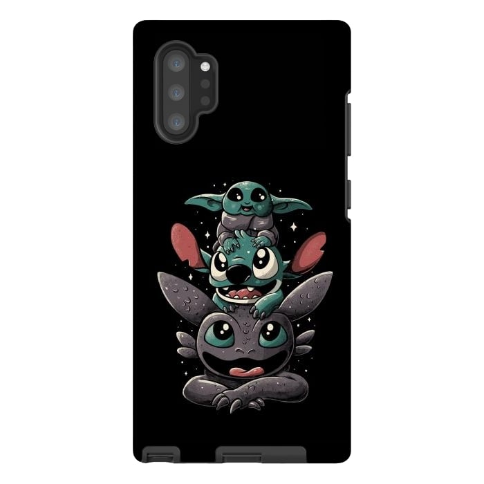 Galaxy Note 10 plus StrongFit Cuteness Tower by eduely