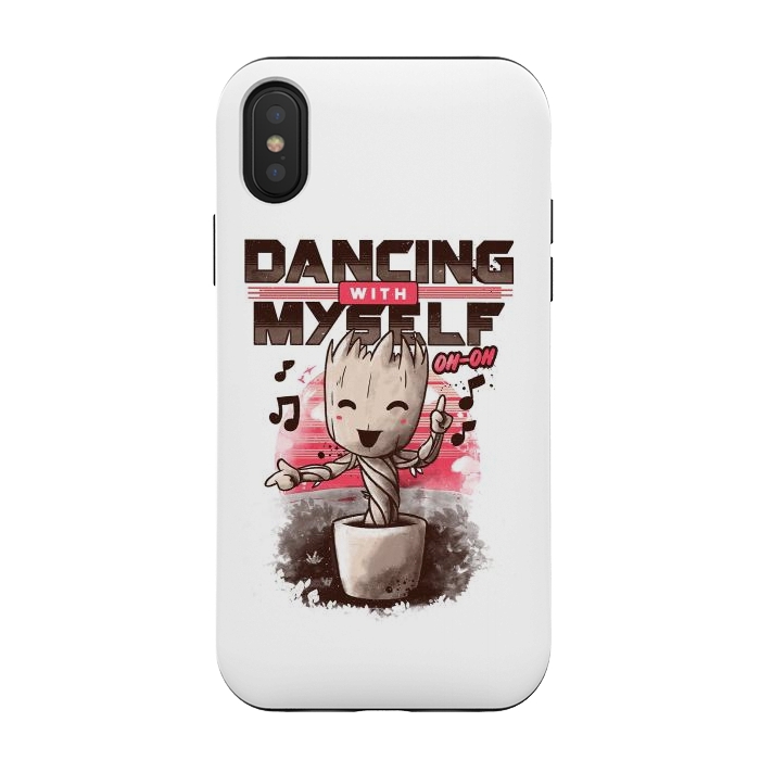 iPhone Xs / X StrongFit Dancing With Myself by eduely
