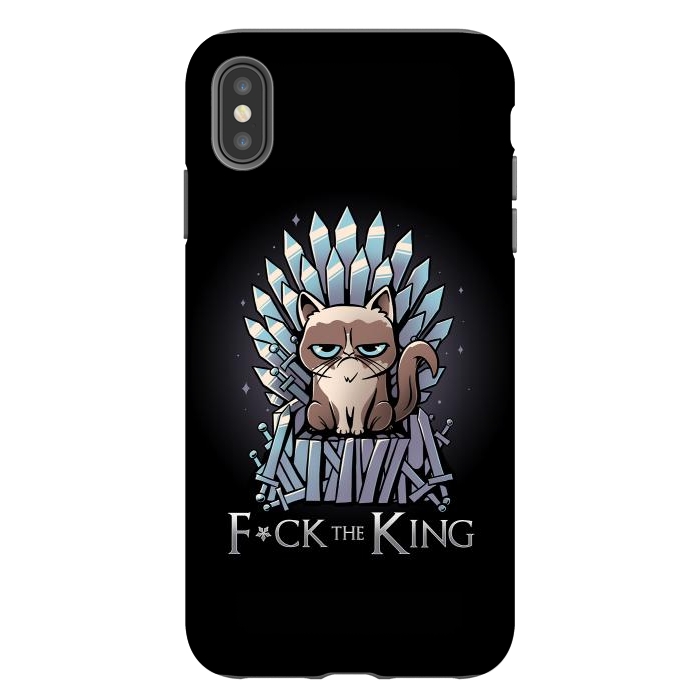 iPhone Xs Max StrongFit F*ck the King by eduely