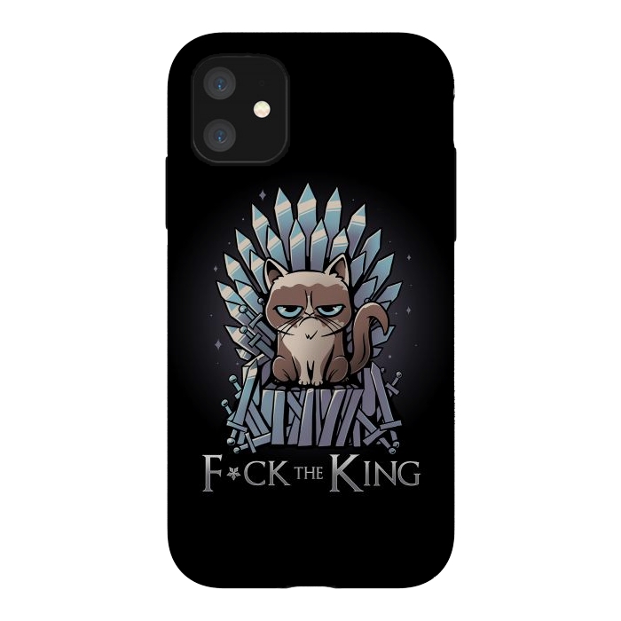 iPhone 11 StrongFit F*ck the King by eduely