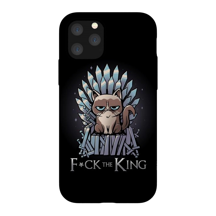 iPhone 11 Pro StrongFit F*ck the King by eduely