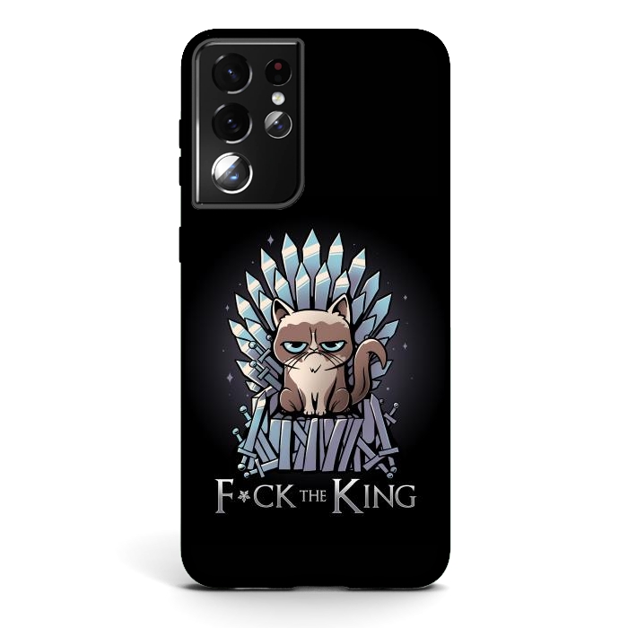 Galaxy S21 ultra StrongFit F*ck the King by eduely