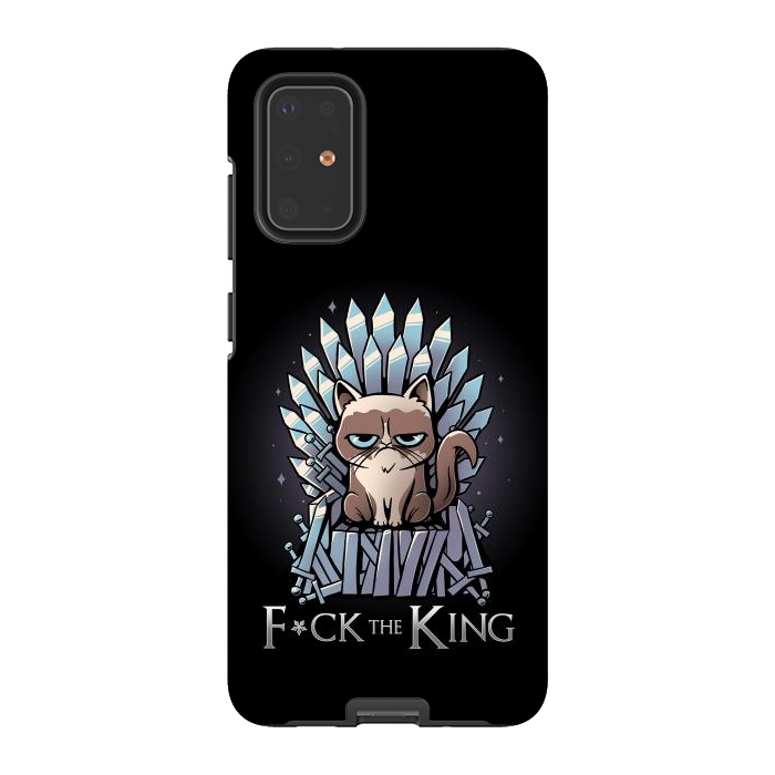 Galaxy S20 Plus StrongFit F*ck the King by eduely
