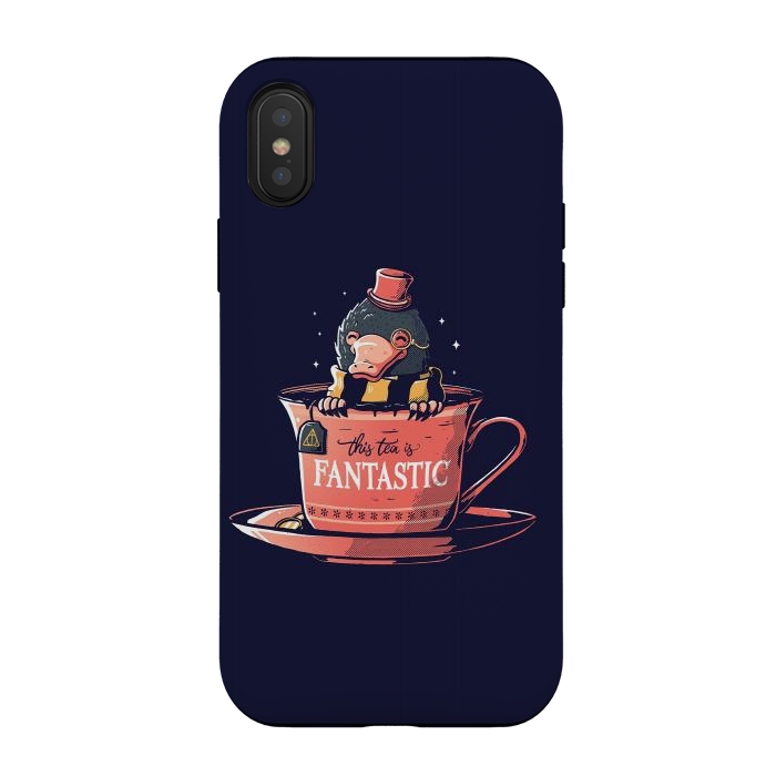 iPhone Xs / X StrongFit Fantastic Tea by eduely