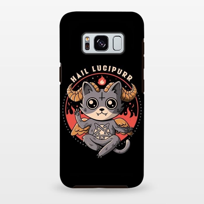 Galaxy S8 plus StrongFit Hail Lucipurr by eduely