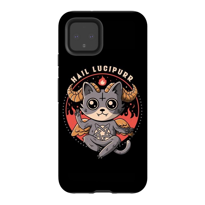 Pixel 4 StrongFit Hail Lucipurr by eduely
