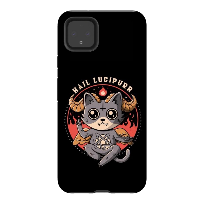 Pixel 4XL StrongFit Hail Lucipurr by eduely