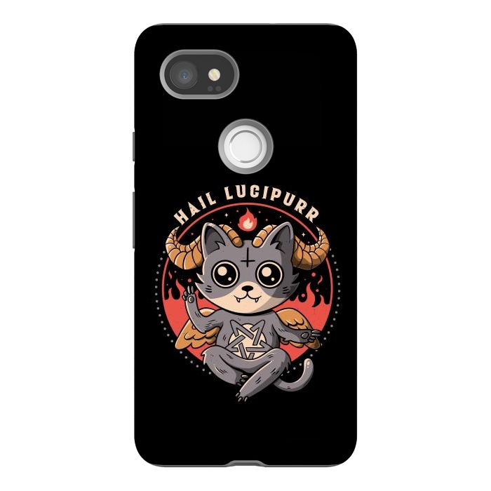 Pixel 2XL StrongFit Hail Lucipurr by eduely