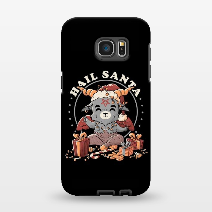 Galaxy S7 EDGE StrongFit Hail Santa by eduely
