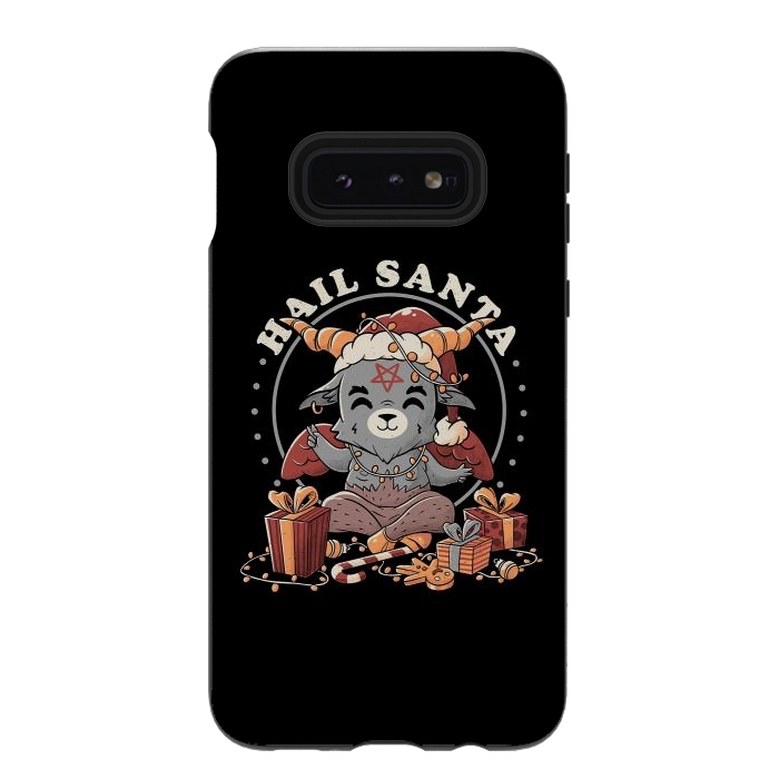 Galaxy S10e StrongFit Hail Santa by eduely