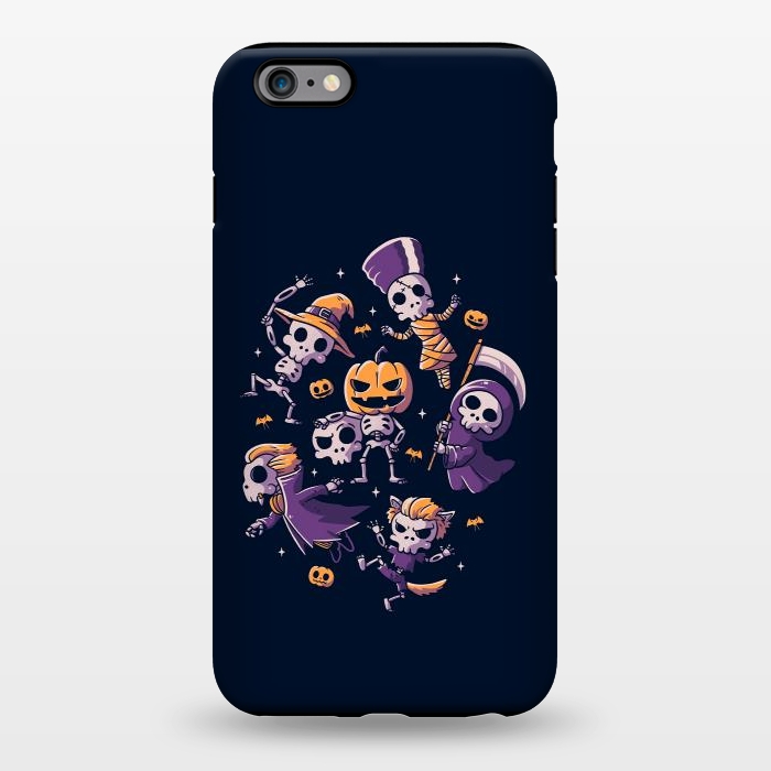 iPhone 6/6s plus StrongFit Halloween Skulls by eduely