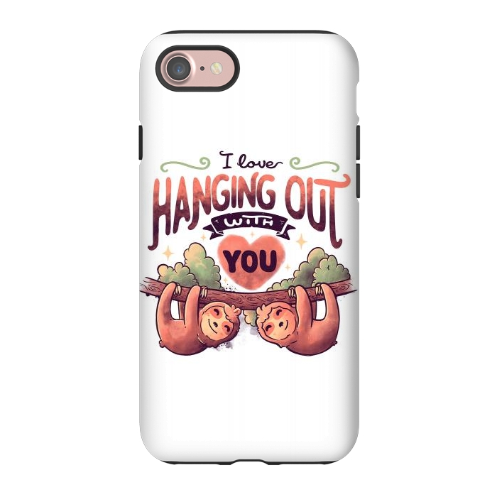 iPhone 7 StrongFit Hanging With You by eduely