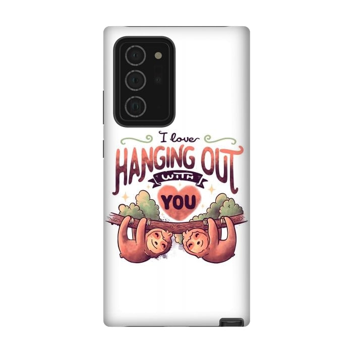 Galaxy Note 20 Ultra StrongFit Hanging With You by eduely